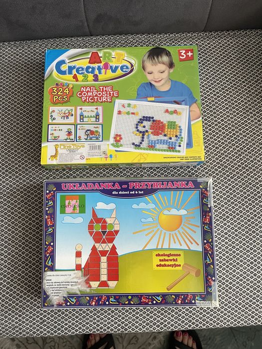 Przybijanka układanka 2 szt Wwa