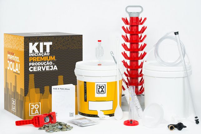 Kit de Iniciação Premium - Produção de Cerveja Artesanal