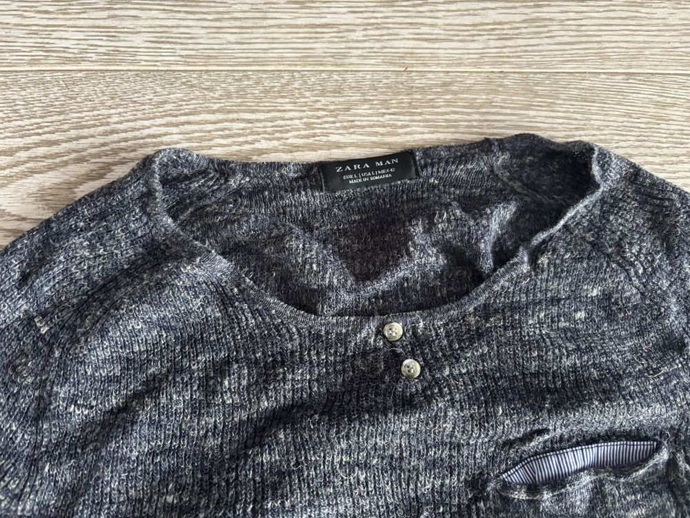 Zara Man 2 w cenie 1 koszulka sweter slim