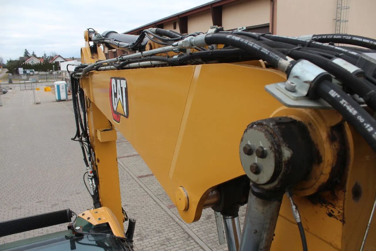 Caterpillar M 314F ROTOTILT TRS10 SZCZYPCE SUPER STAN  5728 MTH, skręt kół w joysticach, 3 łyżki