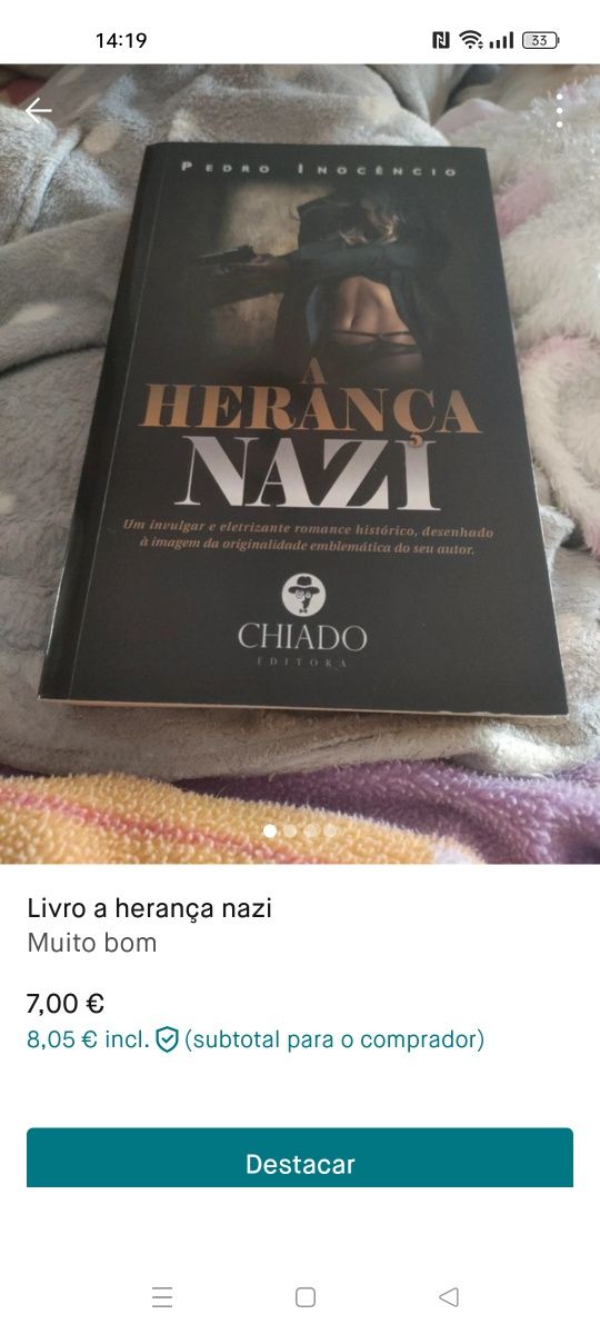 Livro herança nazi como novo