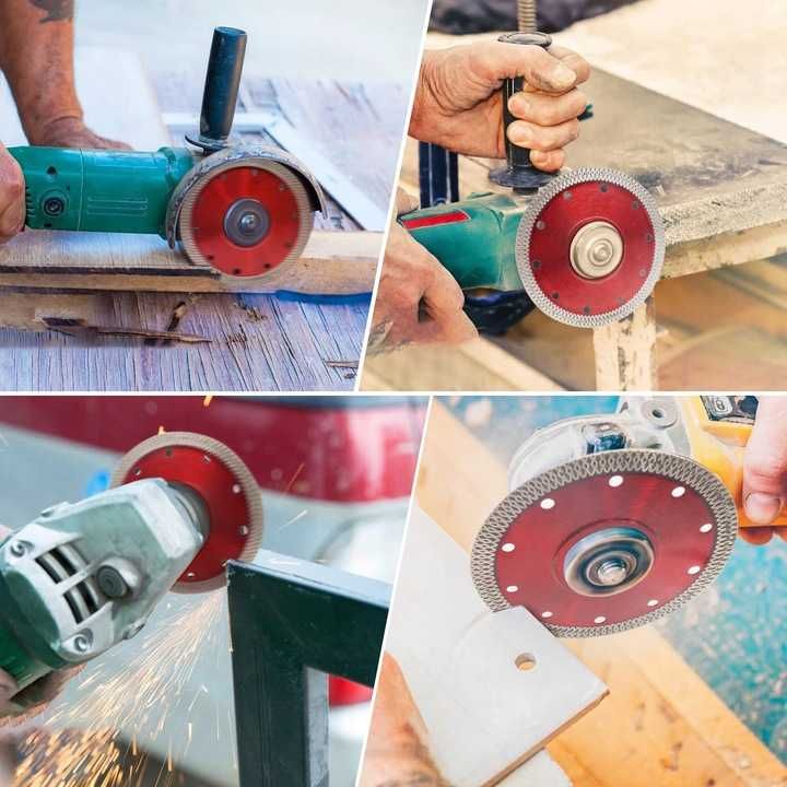 2x tarcza diamentowa do cięcia gresu płytek 125mm ceramiki betonu spie