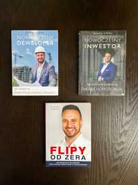 Daniel Siwiec Deweloper, Inwestycje, Flipy Zestaw 3 książek