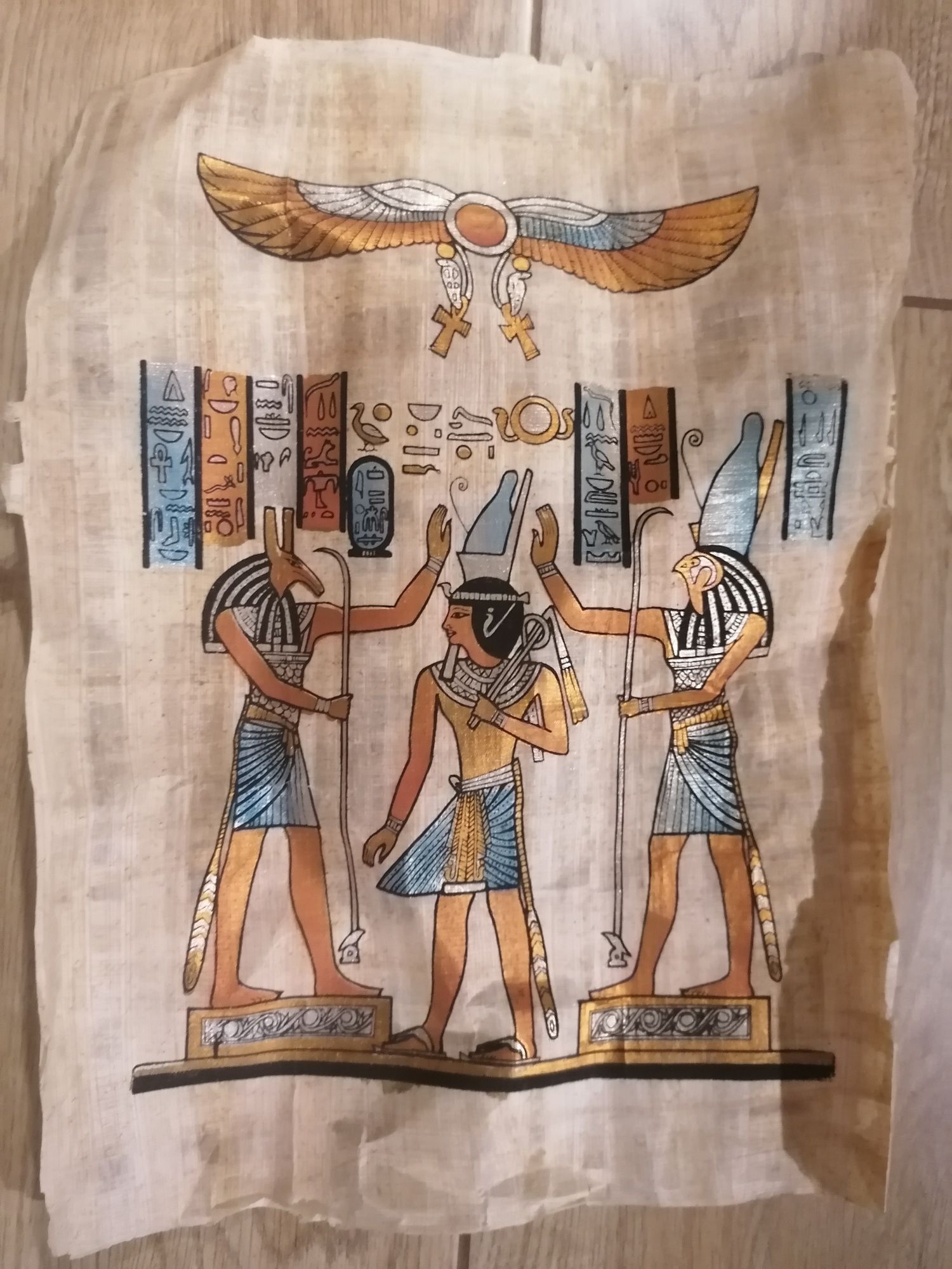 Papirus egipski oryginalny do oprawienia