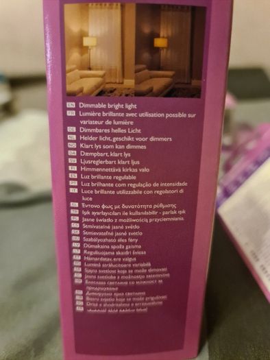 4 x Żarówka LED Philips E14 4,5W 40W FILAMENT Dimmable