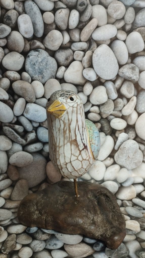 Птица деревянная декор подарок антиквариат