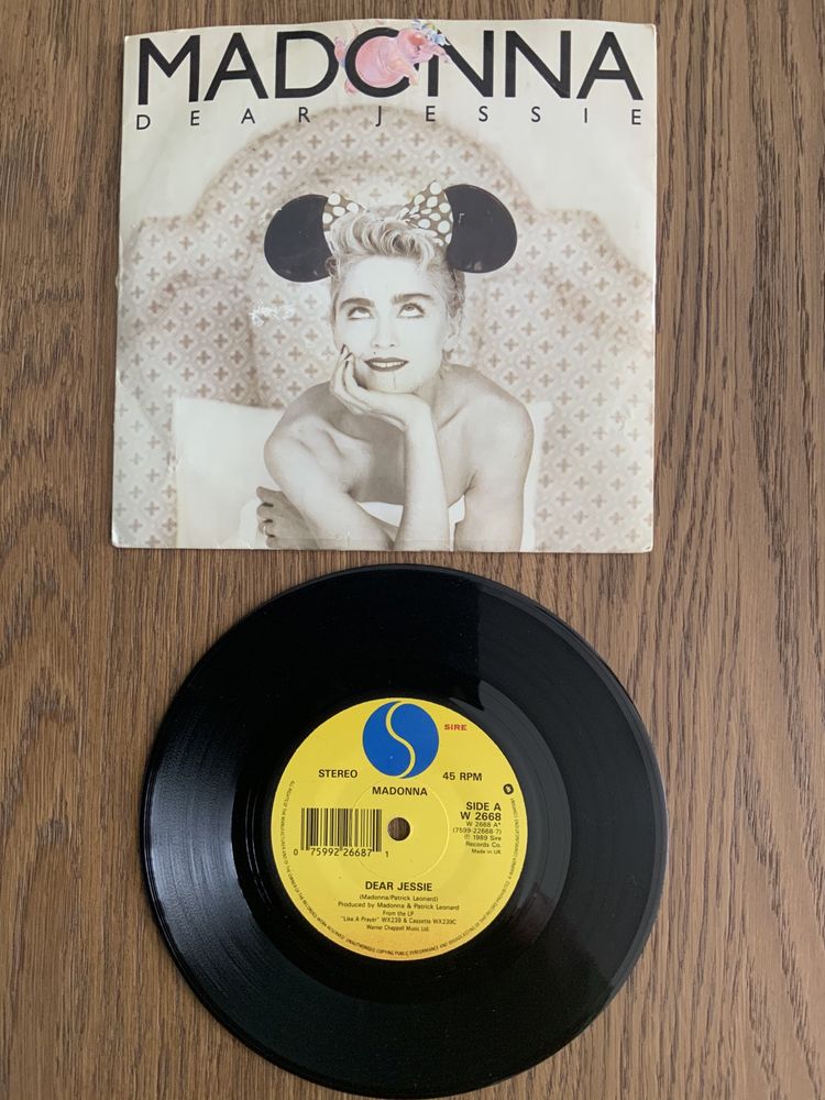 Płyty winylowe Madonna „Dear Jessie” singiel 7