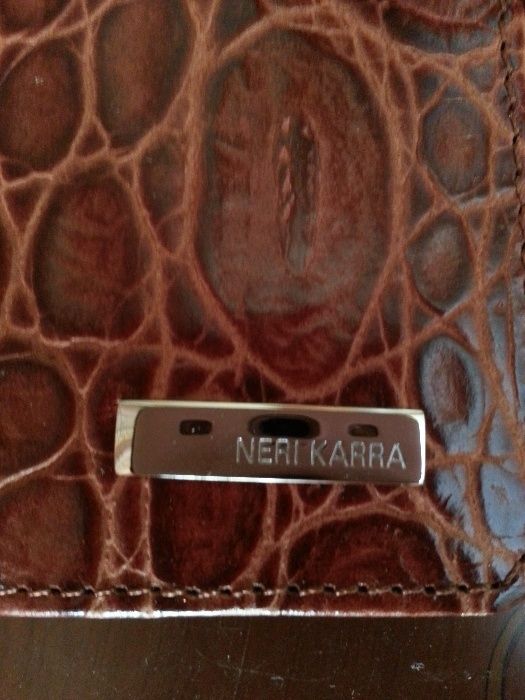 ВИЗИТНИЦА бренда Neri Karra из натуральной кожи - ДОСТОЙНЫЙ подарок !