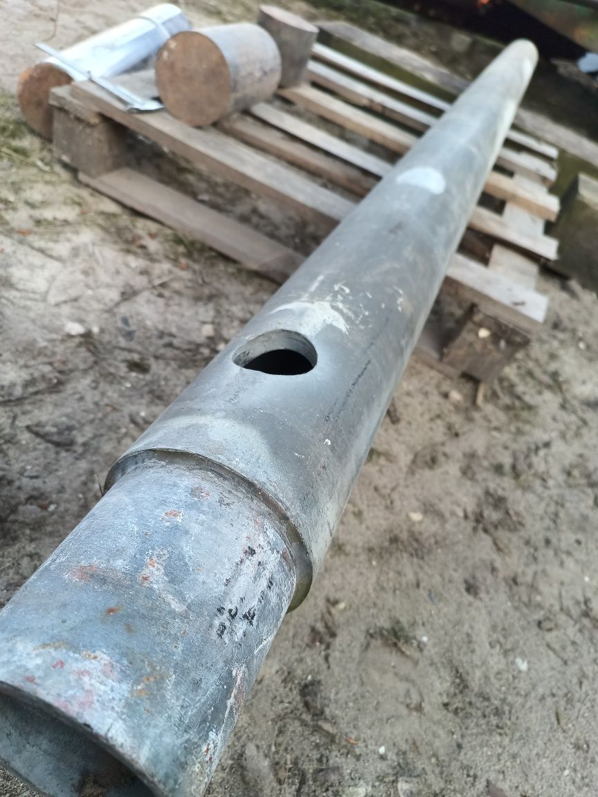 Rura grubościenna 122mm ścianka 15 kul wywrotu przyczep wałek NC6 120m