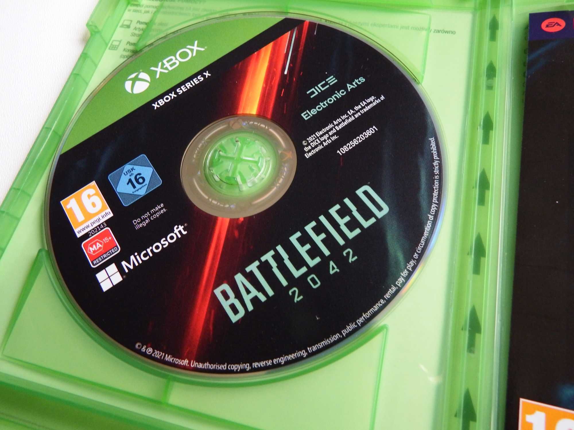 XBOX SERIES X Battlefield 2042 PL stan BDB