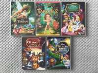 Tarzan 1-2, Oliver i Spółka, Wielki Mysi Detektyw, Alicja w Krainie...