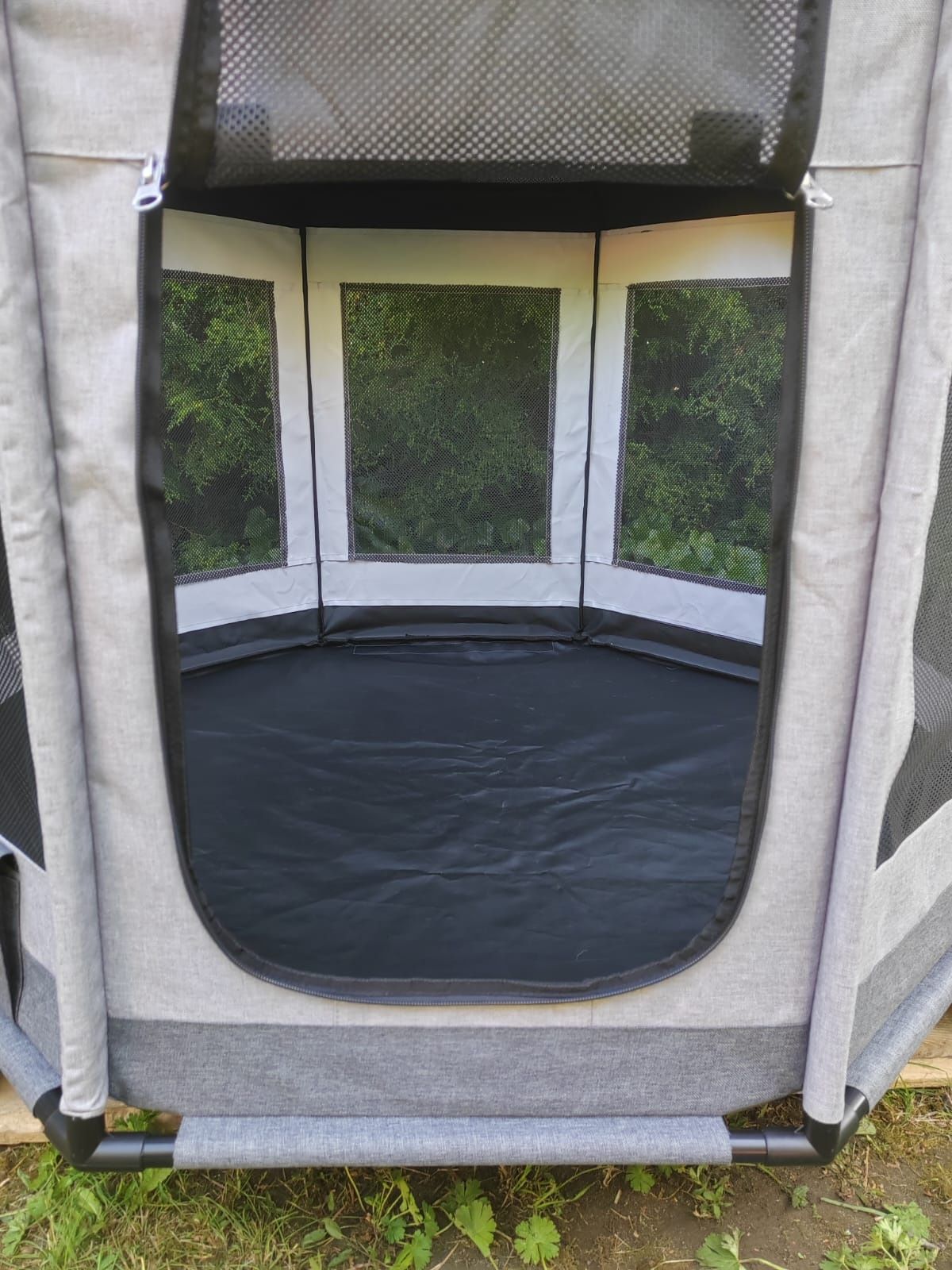 Przestrzeń Kojec dla Piesków 112cmx112cm62cm transporter dla psa