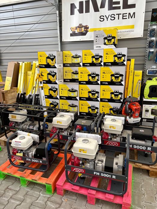 Niwelator laserowy NIVEL SYSTEM NL 340 R Digital Statyw Łata Nowy FV