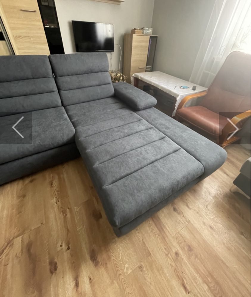 Narożnik z funkcją spania, sofa, кутовий диван з функцією сну