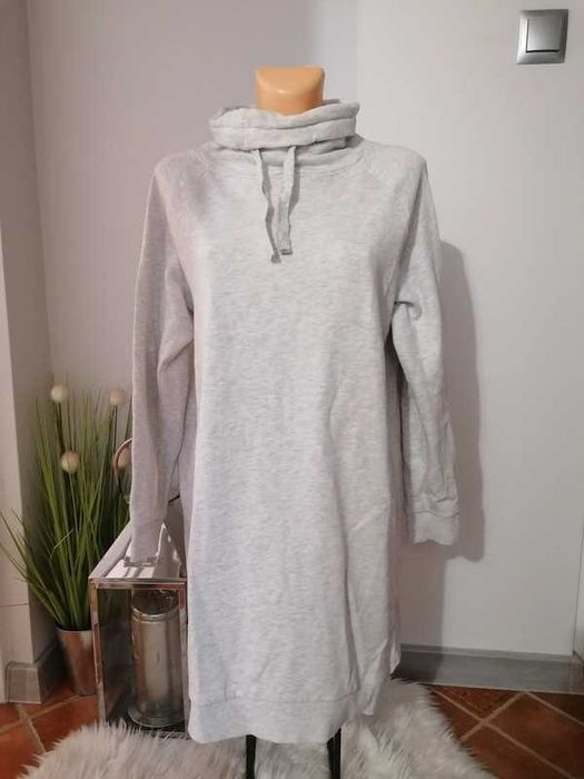 Długa wiosenna bluza sukienka tunika M/L