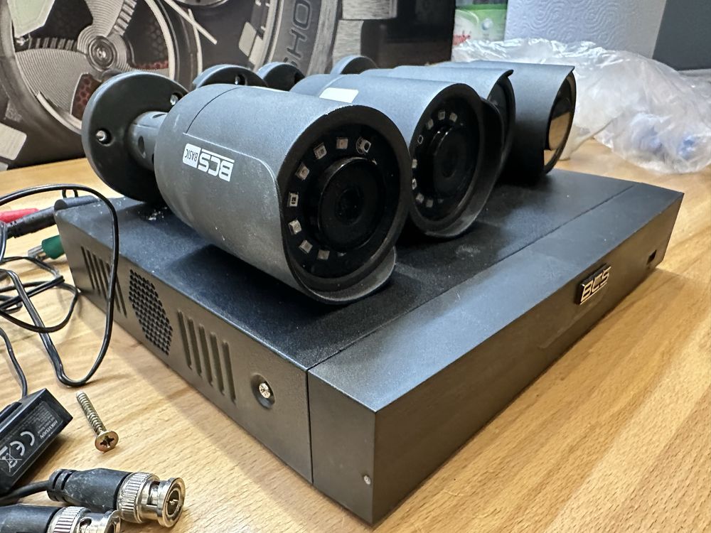 Kamery BCS plus wideorejestrator