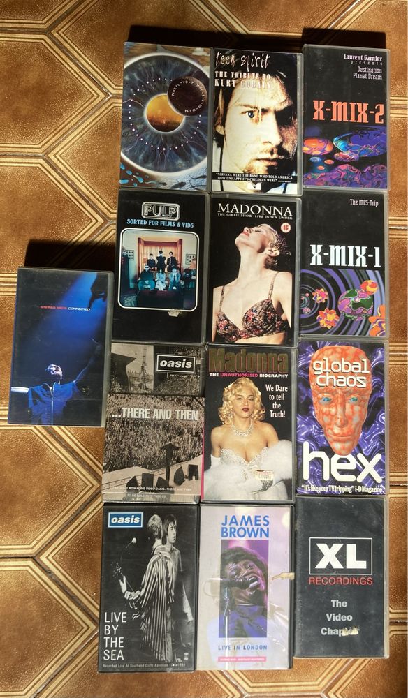 K7’s Vhs, Video Cd, Cd-i