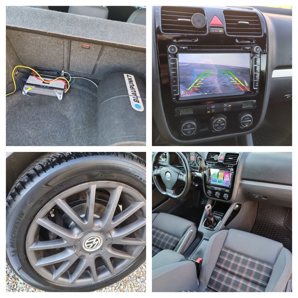 Golf V Pakiet GT , 1.9TDI chip tuning, Kamera, Alu,GTI, Car Audio