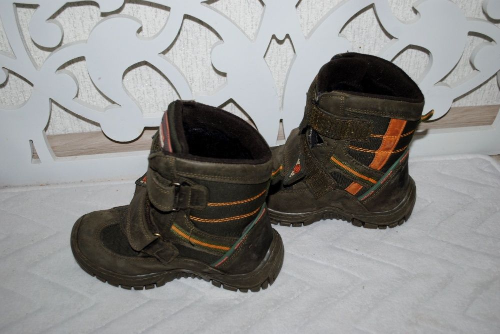 Ботинки Minimen натуральная кожаные нубук замш зимние овчина 27 угги
