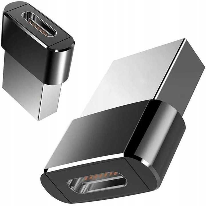 Przejściówka ADAPTER Otg USB-A do USB-C do LAPTOPA, Ładowarki TELEFONU
