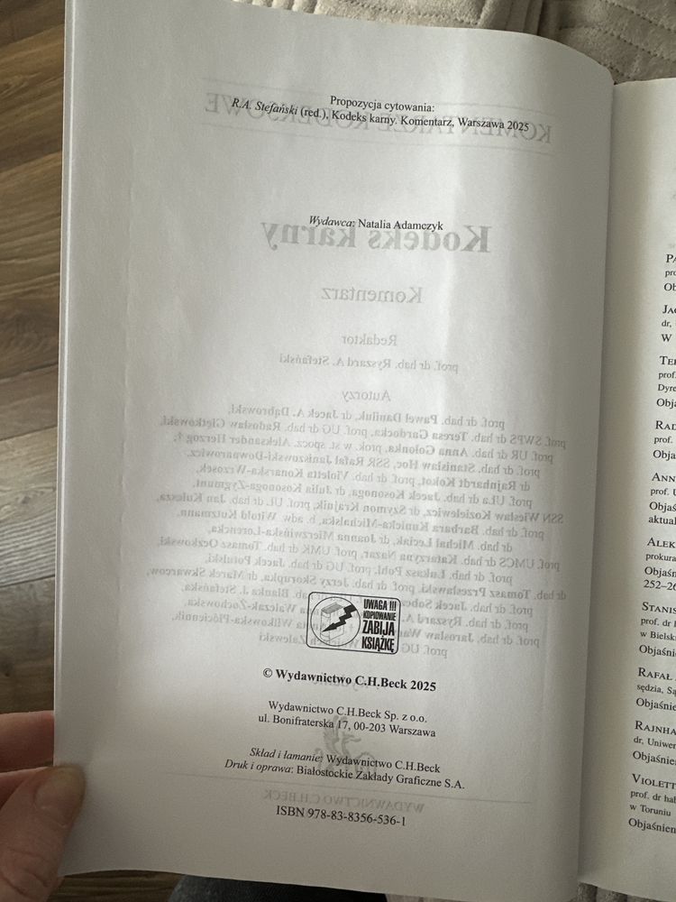 Komentarz Kodesk Karny Stefański