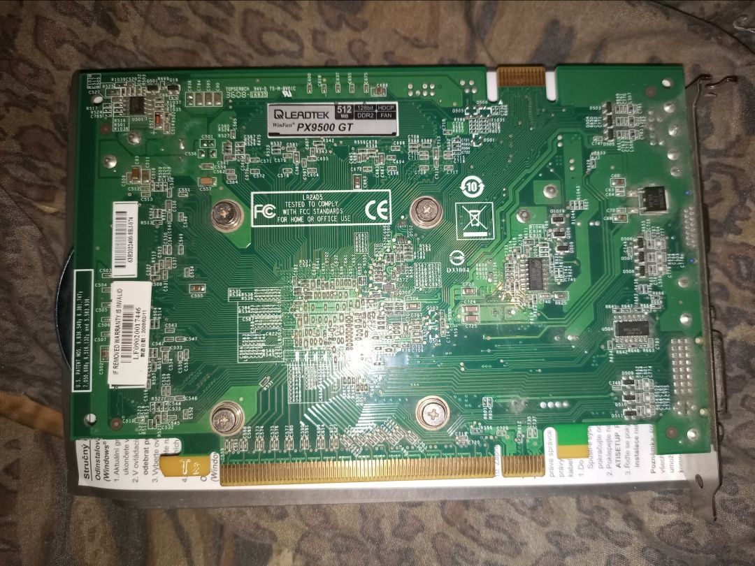 Відеокарта Nvidia 9500gt/512mb