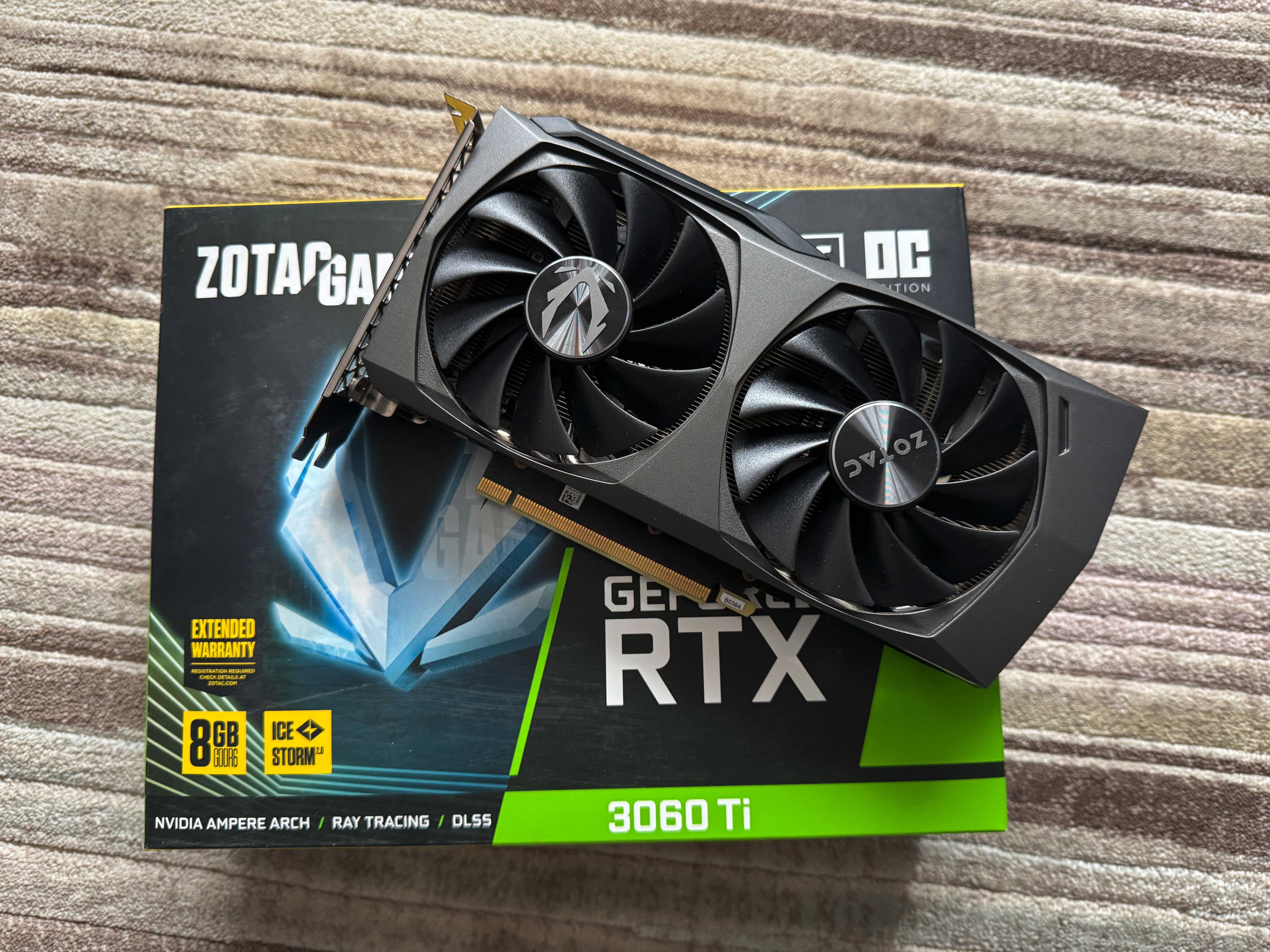 Відеокарта Zotac RTX 3060 Ti Twin Edge OC Edition 8Gb