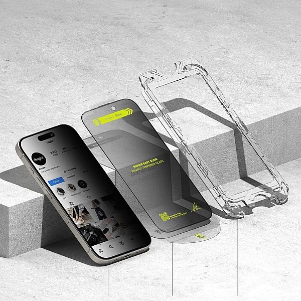Szklo Prywatyzujące Ringke Easy Slide 2-Pack Iphone 16 Pro Max Privacy