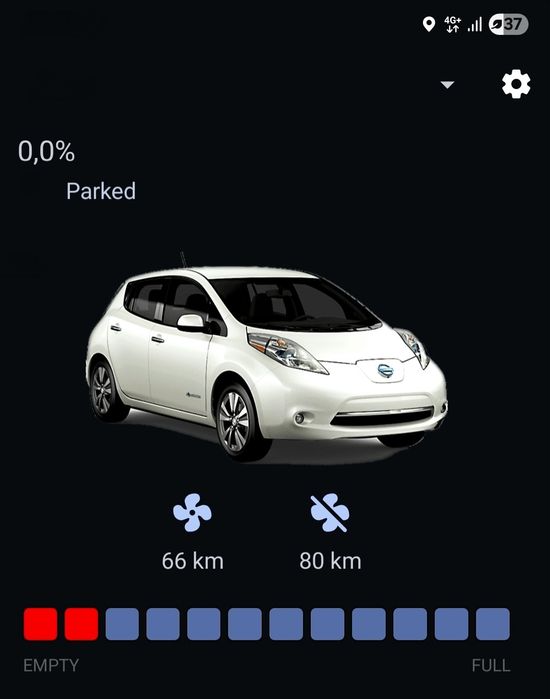 CarWings Nissan Leaf: прошивка, дистанційний запуск клімату, контрол