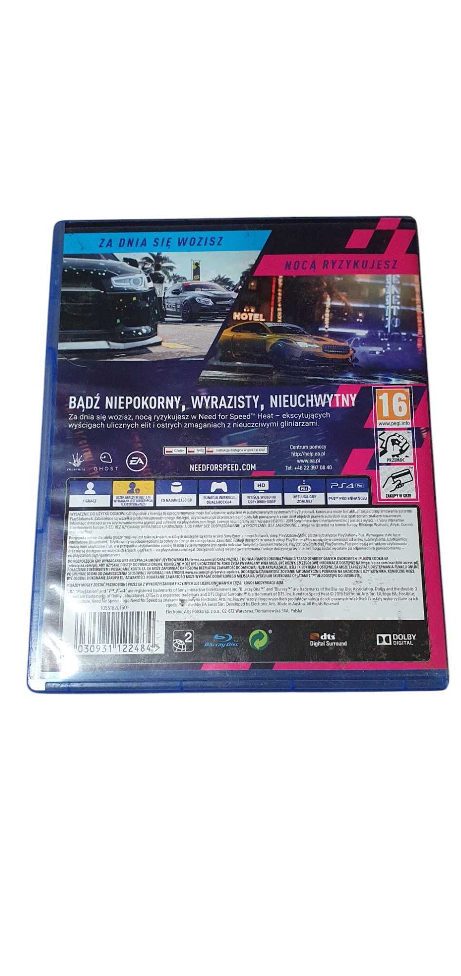Need for speed Heat Sony PlayStation 4 (PS4)