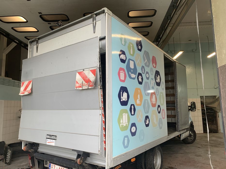 Winda załadowcza podest DHOLLANDIA 1000 kg super iveco mascott