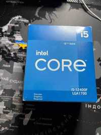 Процесор intel i5 12400f BOX - 6 ядер, 12 потоків