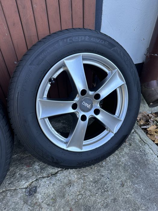 Koła felgi BMW 5x120 R16 opony zimowe Hankook 205/60R16