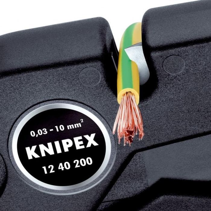 Samonastawne Szczypce Do Ściągania Izolacji 200Mm Knipex