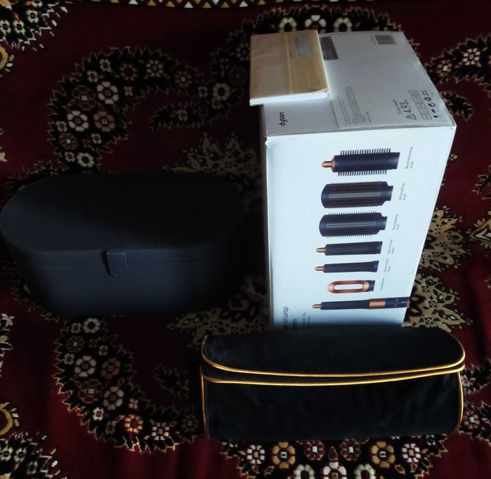 Фен Стайлер Dyson Airwrap Сomplete HS01 dark blue gold, Малазия