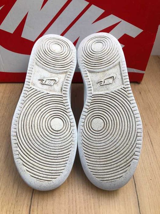 Białe Nike Sportswear Court Vision Low Unisex Rozmiar 36.5