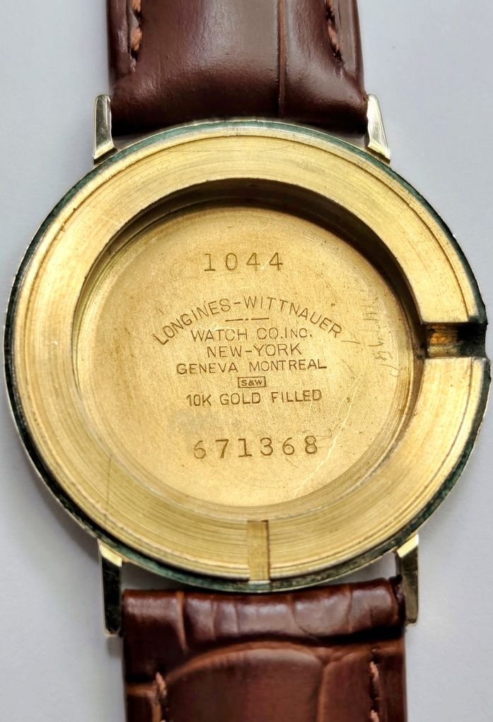 Oryginalny szwajcarski zegarek Longines z 1957