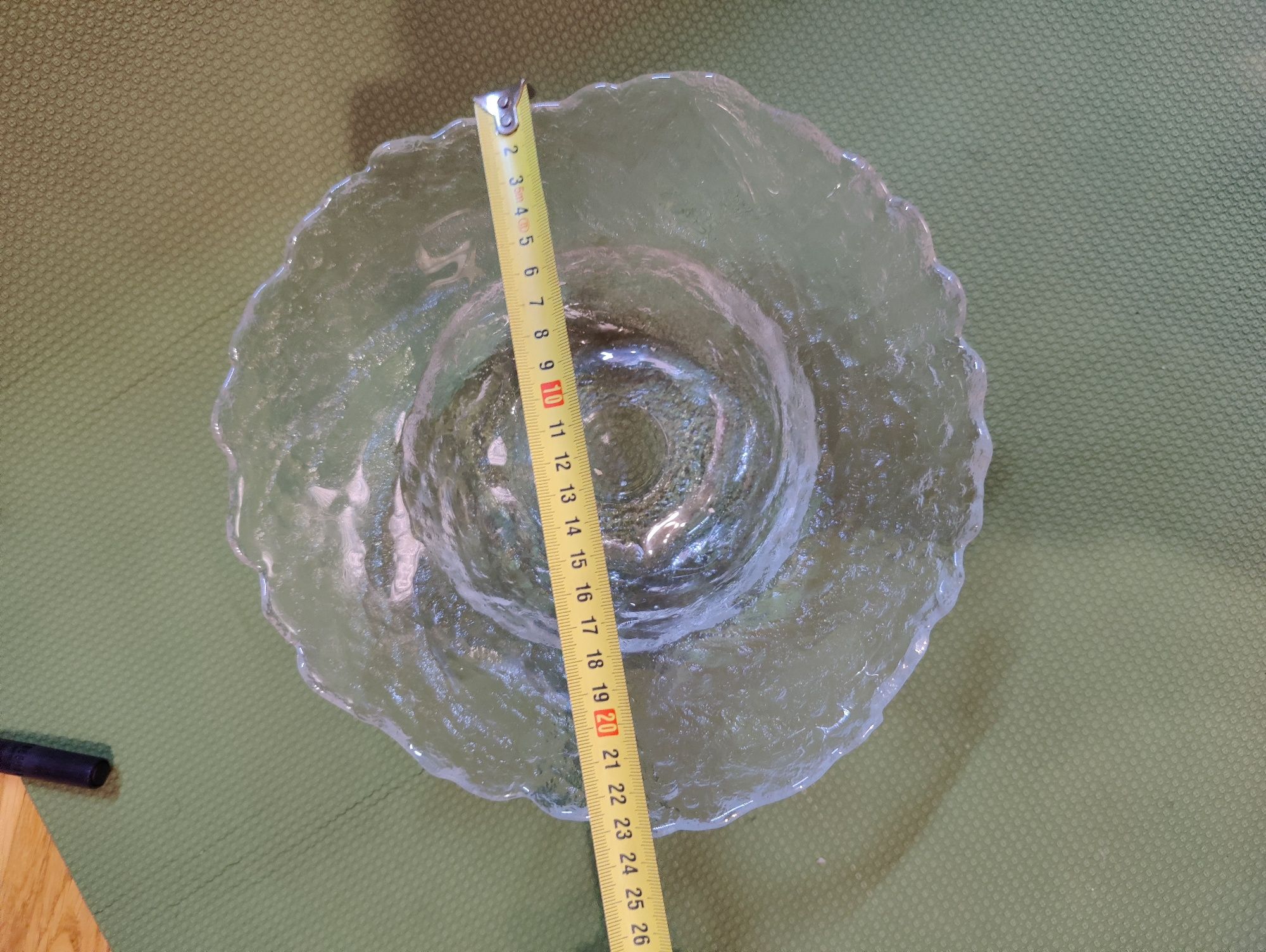 KOSTA misa UV dużo wazon patera kolor uran