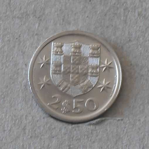 Portugal 2,5 escudos 1970 - olx X10860
