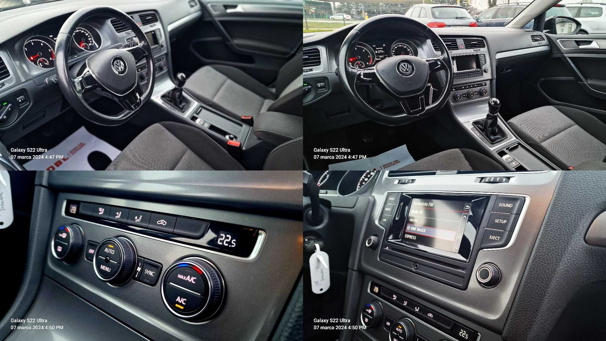 VW Golf VII 1.6 TDI * Zadbany*Po serwisie*Bezwypadkowy*Niski przebieg*