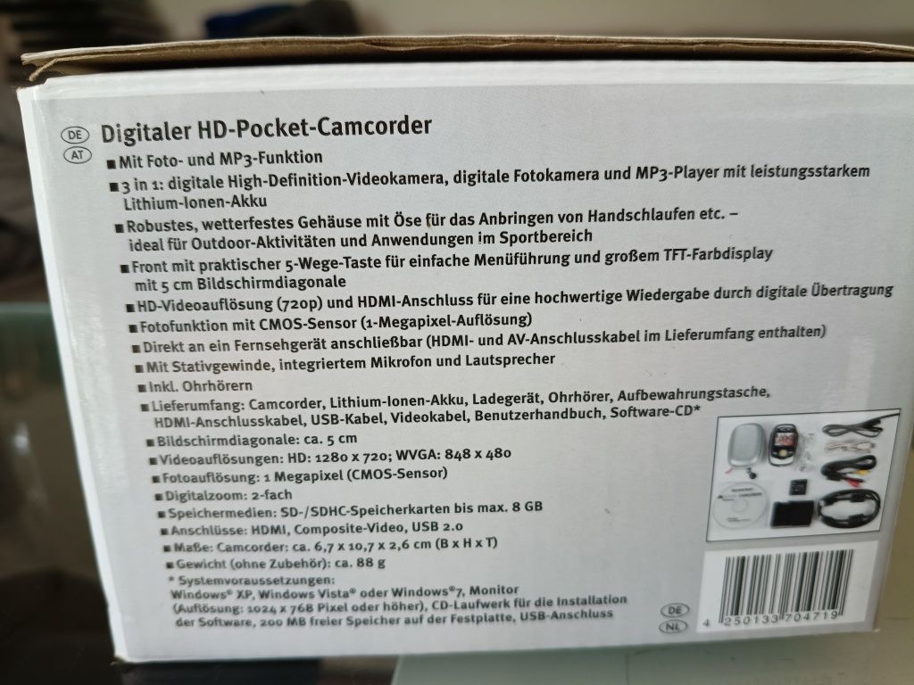 Silvercrest kamera full HD
