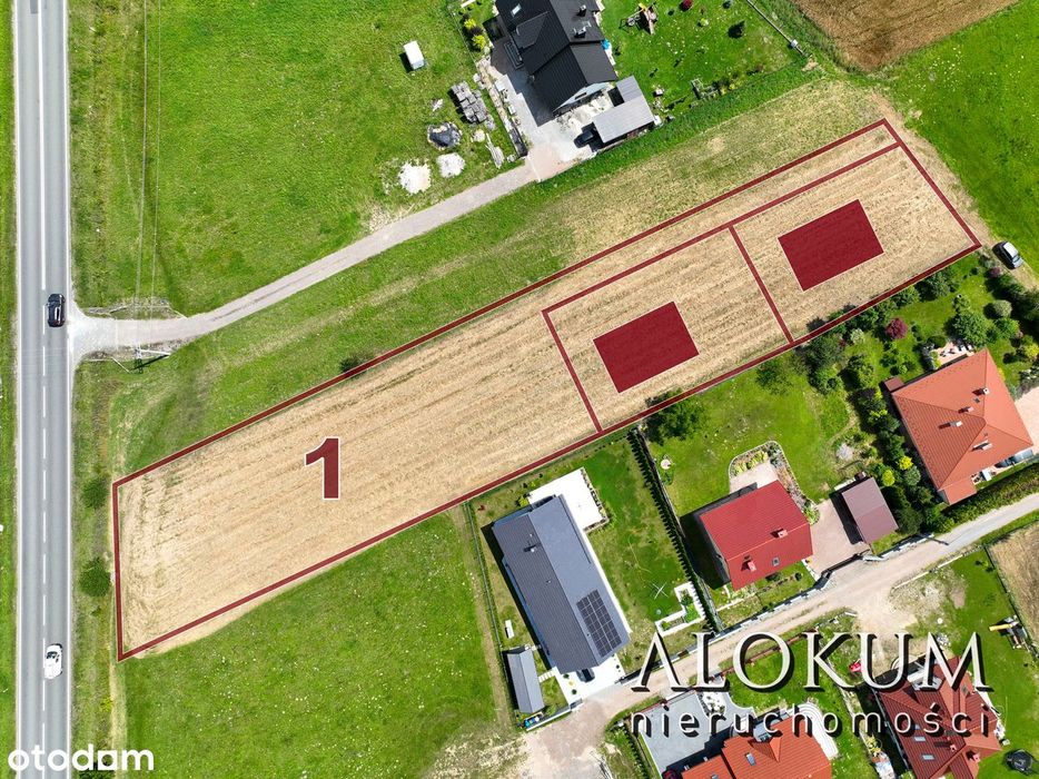 Działka Gdów centrum.