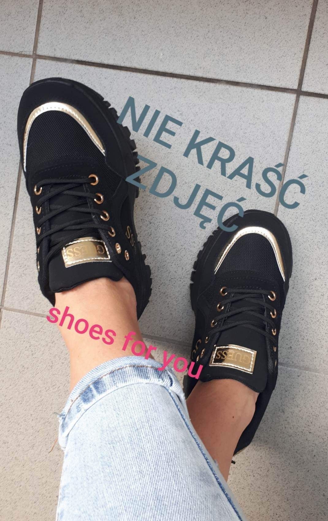 Piękne sneakersy damskie guesski 36 do 41