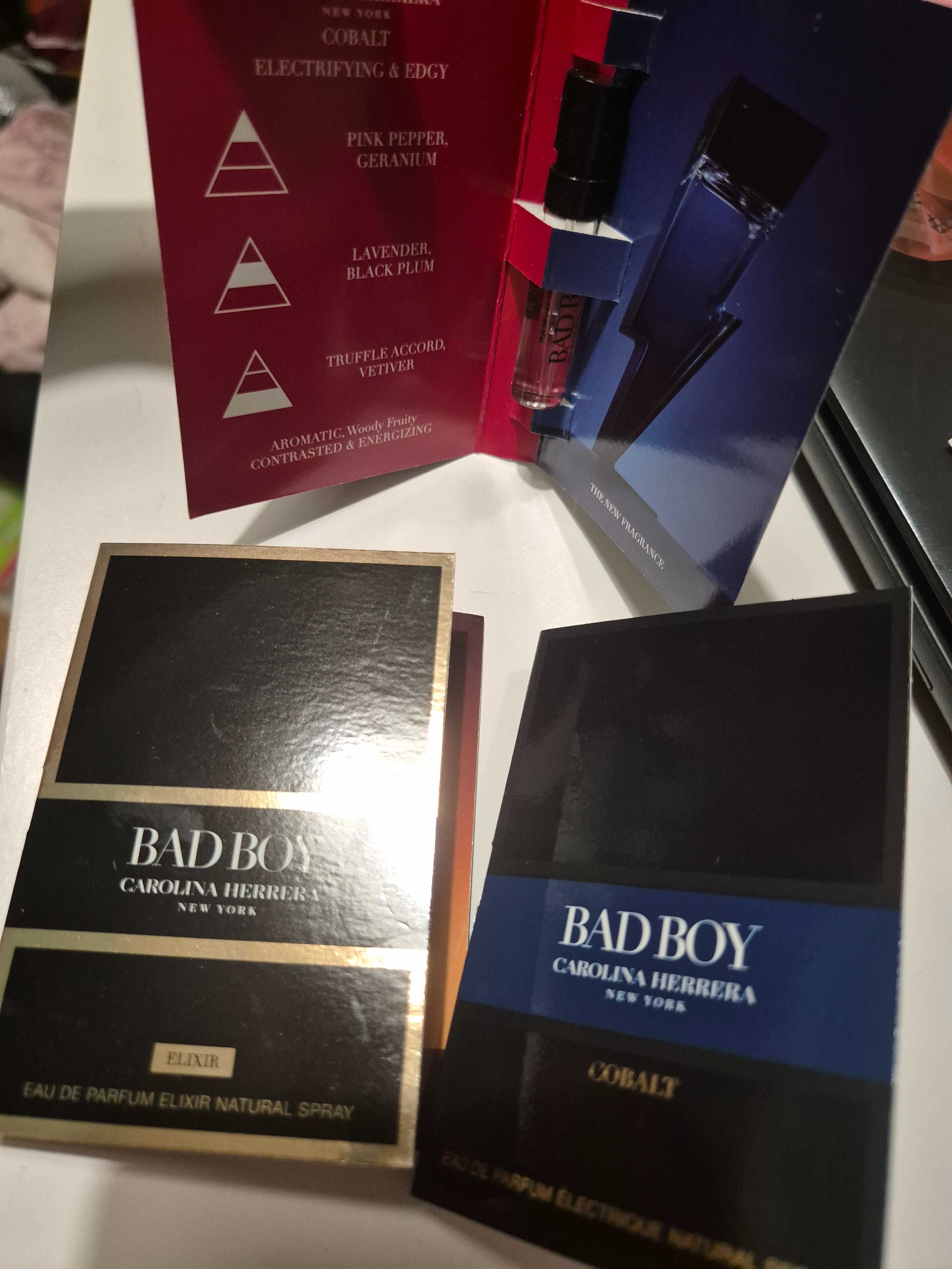 Carolina Herrera bad boy elixir i cobalt mini