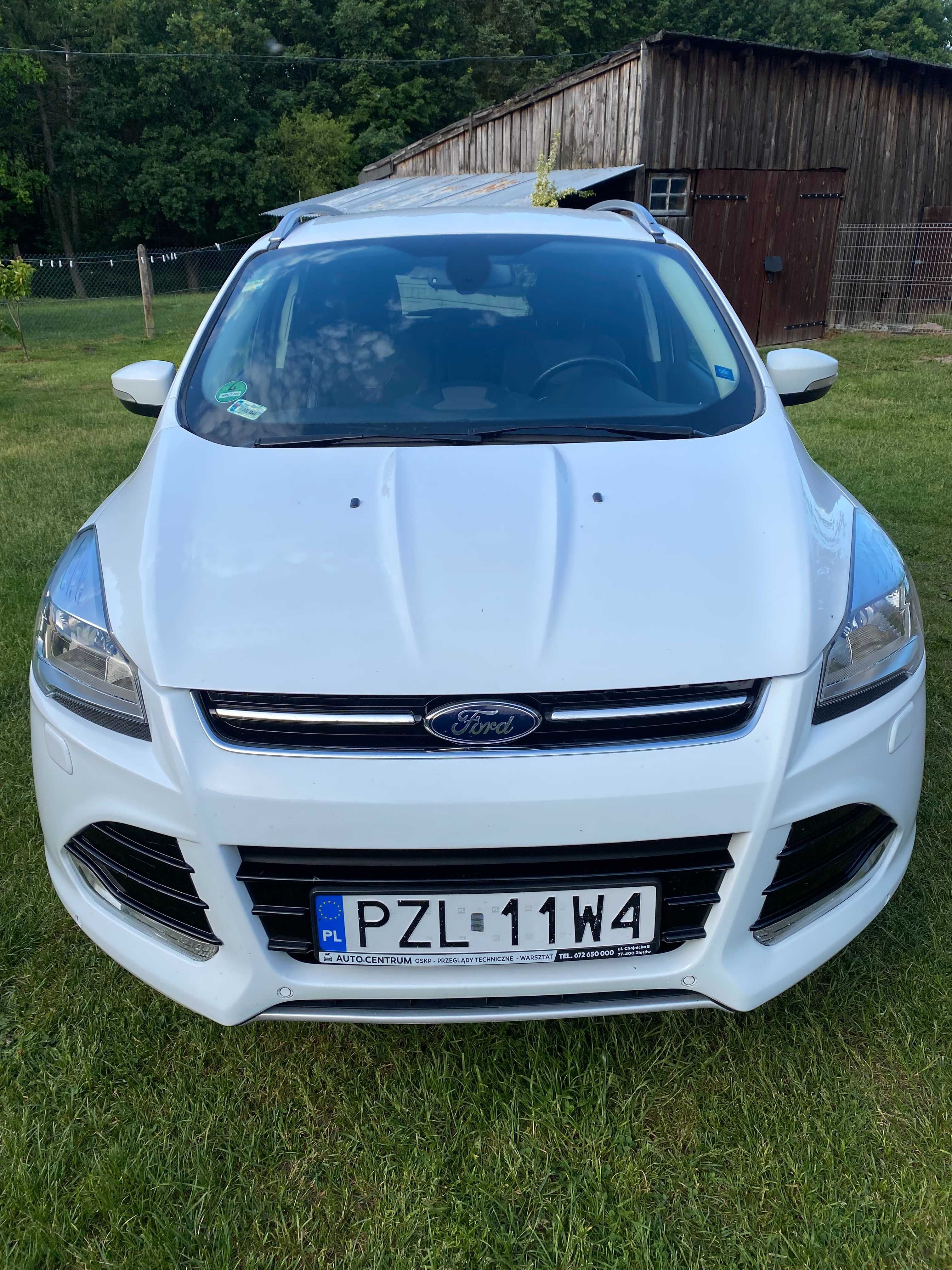 Ford Kuga II, 2,0 Tdci (diesel), 4x4, 2014 r, 162000 km,