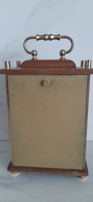 Zegar kominkowy Weimar Quartz – vintage, Made in GDR (NRD)