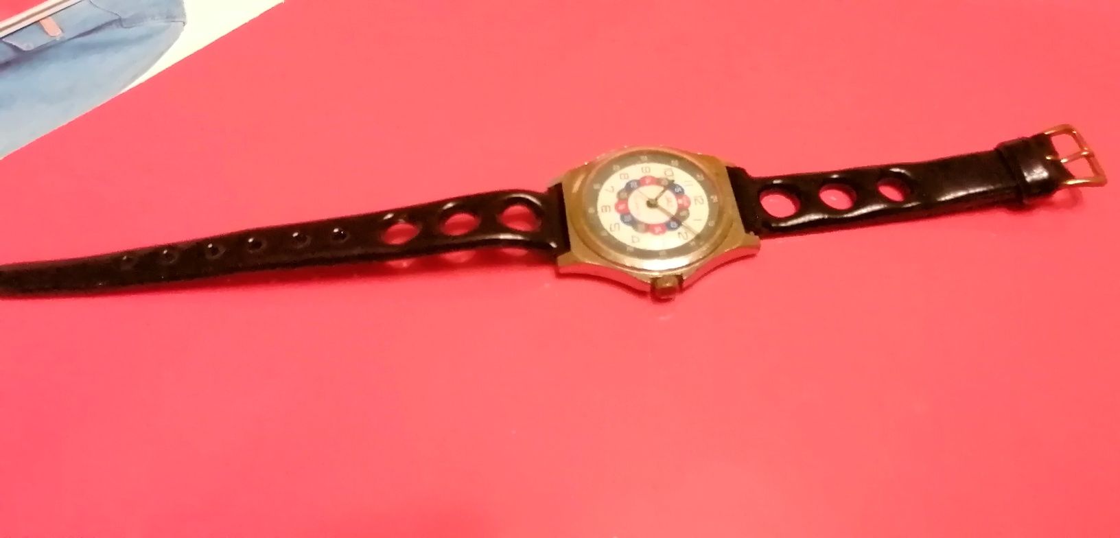 Relógio antigo jaz quartz jaz criança vintage