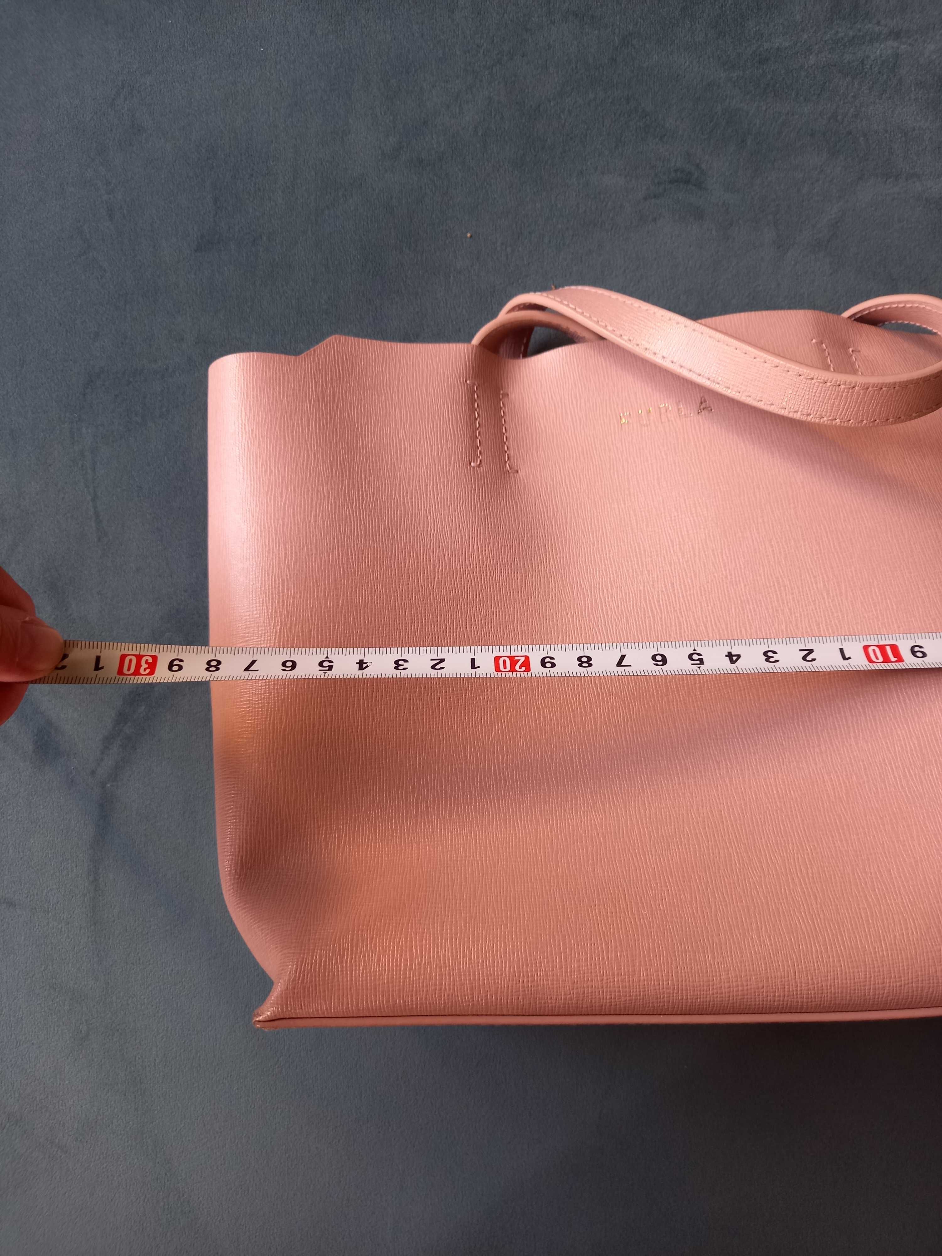 Skórzana torebka Furla
