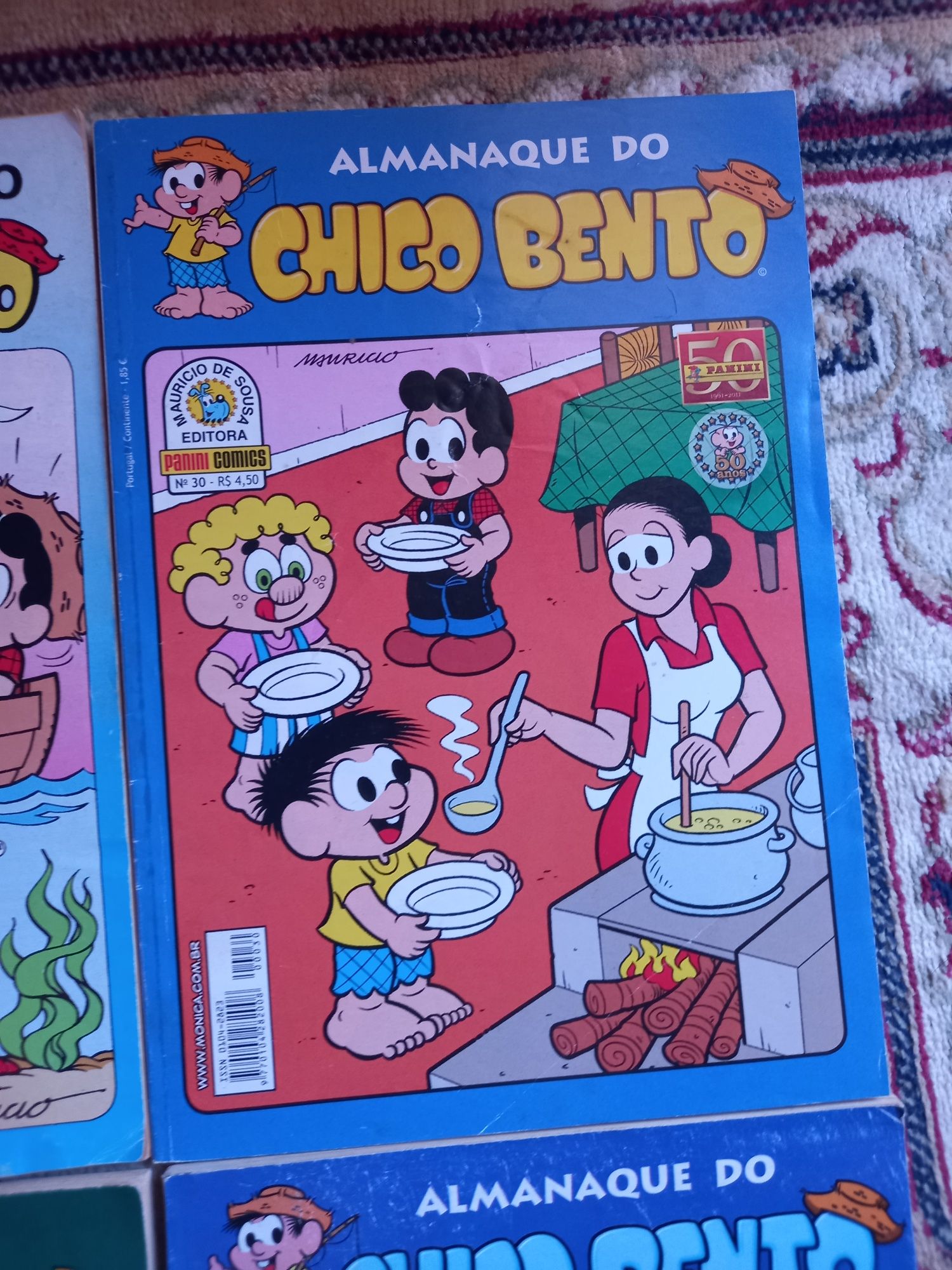 Banda desenhada almanaque chico bento