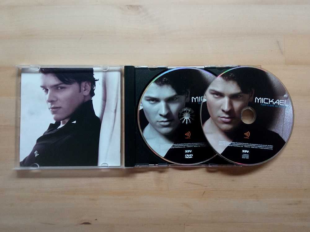 CD Mickael Carreira - Tudo O Que Eu Sonhei (Edição Especial CD+DVD)